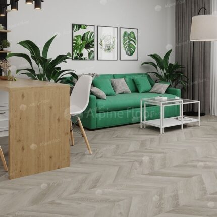 SPC ламинат Alpine Floor Chevrone Alpine ECO 18-1 Дуб Фантазия – дополнительное изображение продукта
