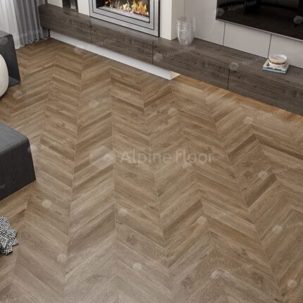 SPC ламинат Alpine Floor Chevrone Alpine ECO 18-5 Макадамия – дополнительное изображение продукта