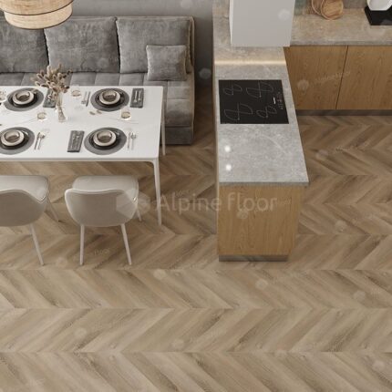 SPC ламинат Alpine Floor Chevrone Alpine ECO 18-6 Дуб Синистра – дополнительное изображение продукта