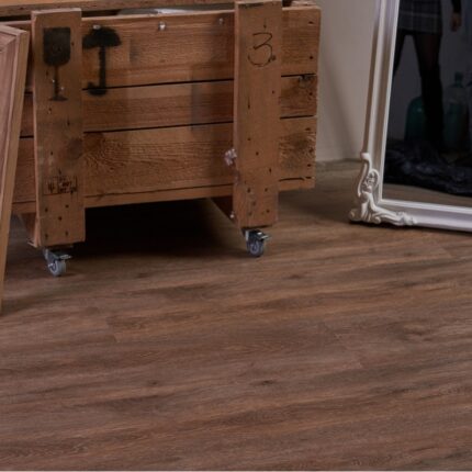 Кварцвиниловая плитка Vinilam Ceramo Wood Дуб Оливковый 61512 – главное изображение продукта