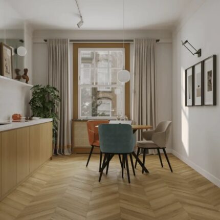 SPC ламинат Tulesna Art Chevron Fortuna 1011-8 – главное изображение продукта