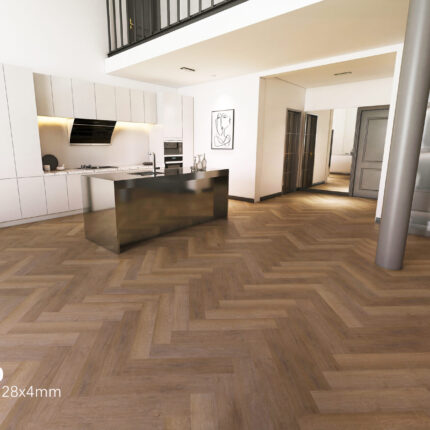 Каменно-полимерная SPC плитка Floorwood Authentic 1510 Темный замок – дополнительное изображение продукта