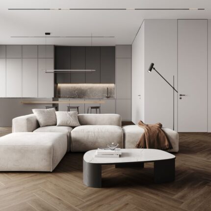 Кварцевый SPC ламинат Fargo Bevel Parquet Дуб Квебек 33-6191-8 – дополнительное изображение продукта