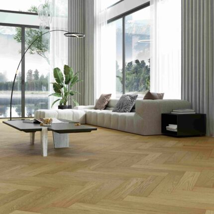 Кварцевый паркет Quartz Parquet Английская ёлка Дуб Медовый Раф 33-463 – дополнительное изображение продукта