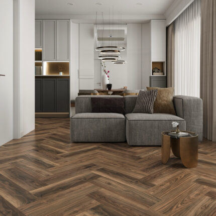 SPC ламинат CronaFloor Herringbone Дуб Ле-Ман – дополнительное изображение продукта