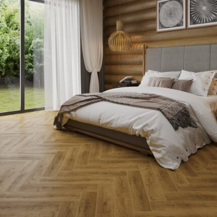 SPC ламинат CronaFloor Herringbone 2.0 Дуб Анже H016 – главное изображение продукта
