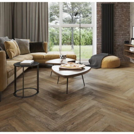 Кварцвиниловая плитка Vinilam Parquet Herringbone Паркет Тусон IS11377 – главное изображение продукта